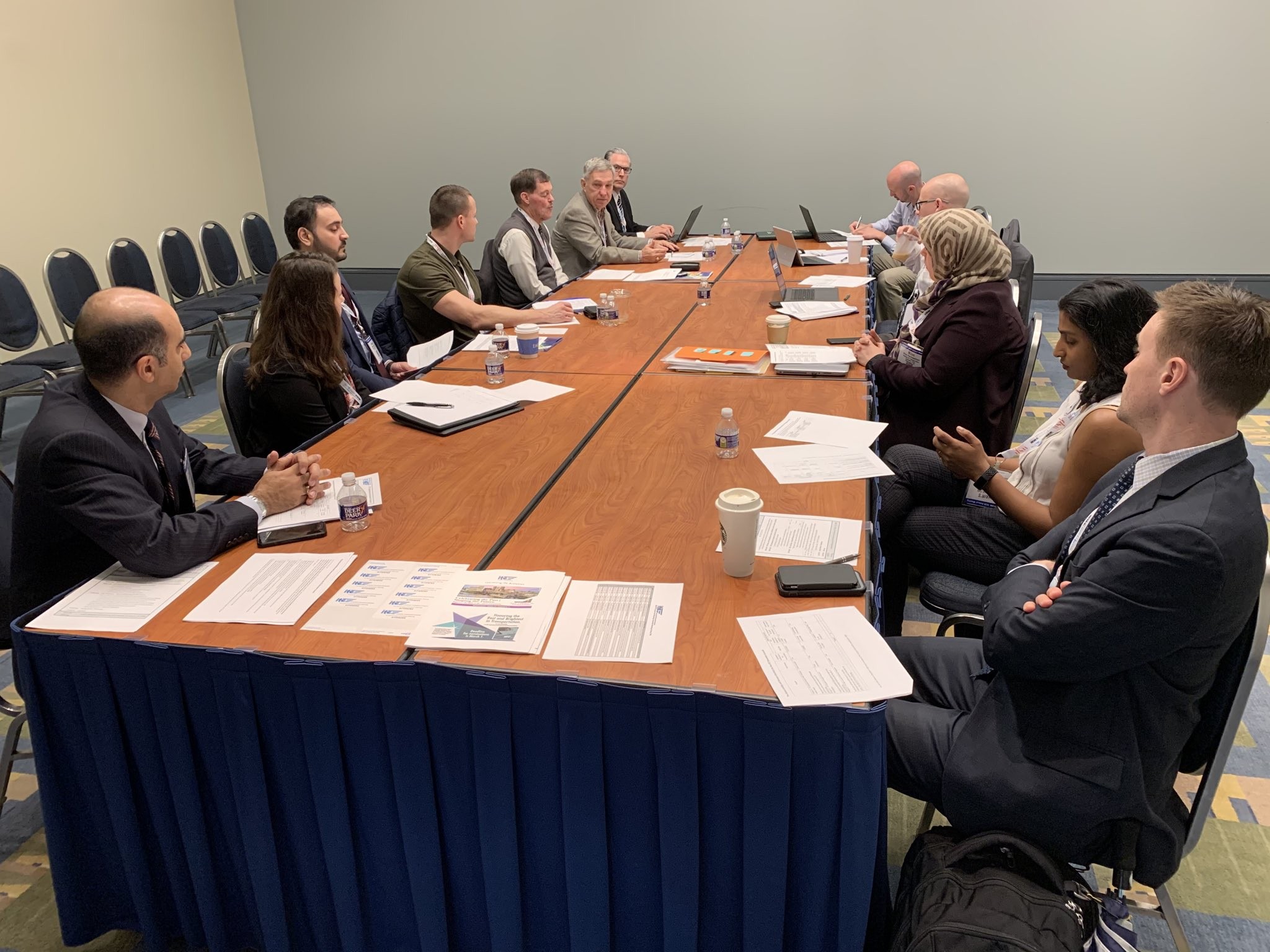 Professional committee and leadership meeting